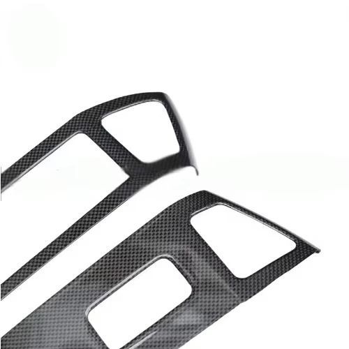 Real Carbon Fiber Car Interior Window Button Trims for Lotus Eletre LHD Door Window Control Switch Buttons Panel